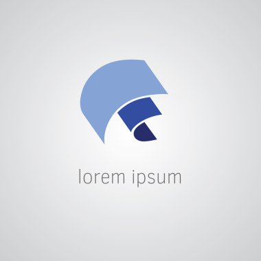 Soyut kurdele simgesi