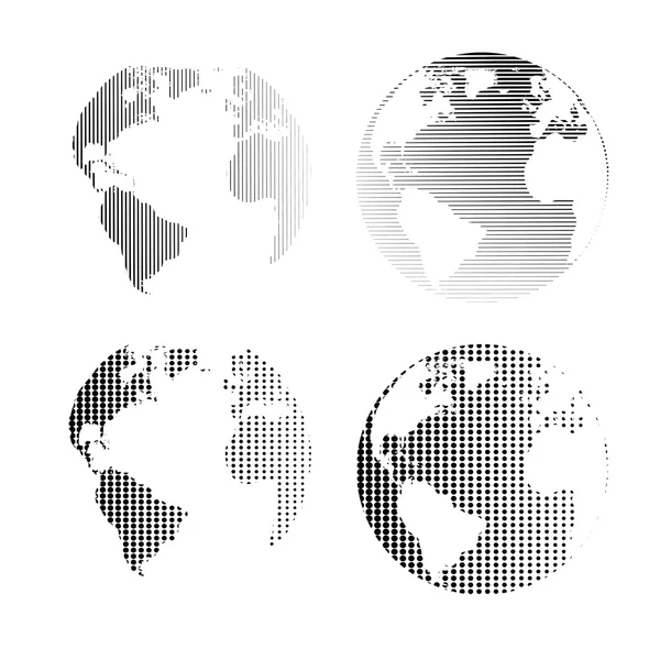 Vector raster globos conjunto — Archivo Imágenes Vectoriales