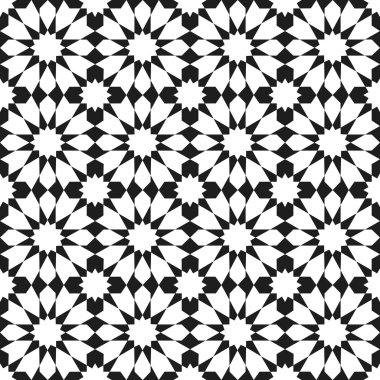 Arapça süsleme seamless modeli