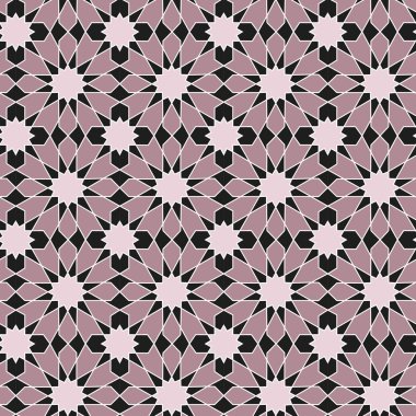 Arapça süsleme seamless modeli