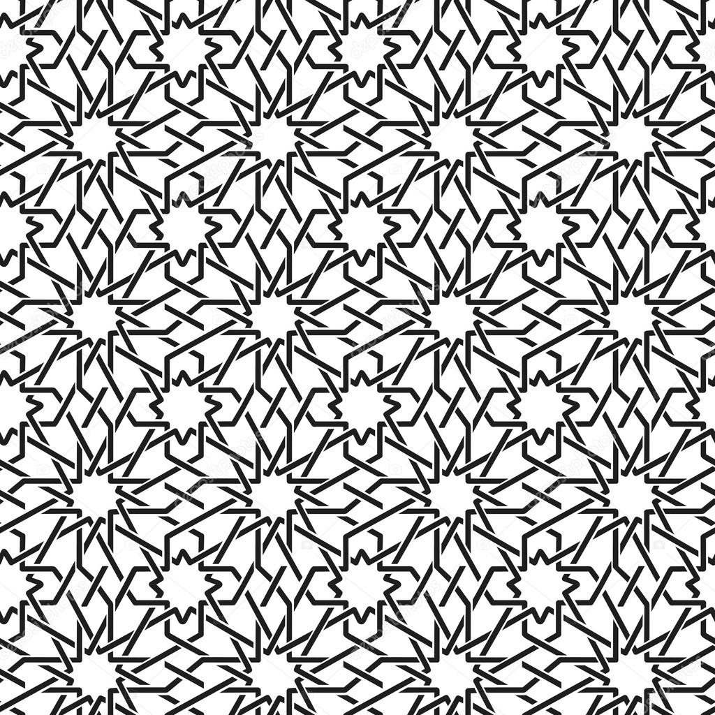 Arabic ornament seamless pattern — Stock Vector © TerentyevaYulia ...