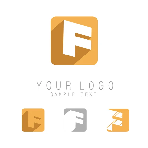 Düz mektup F simgesi