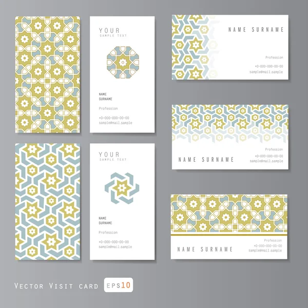 ziyaret kart şablonları ayarlamak