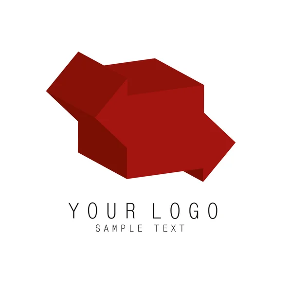 Ícone logotipo abstrato —  Vetores de Stock
