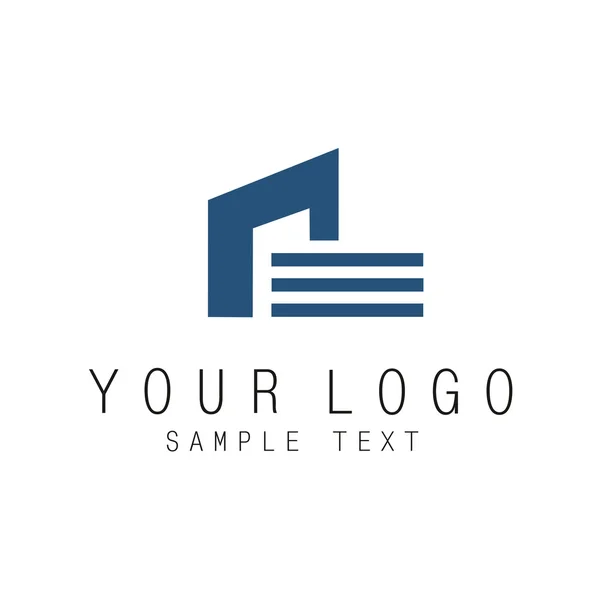 Icône logo abstrait — Image vectorielle
