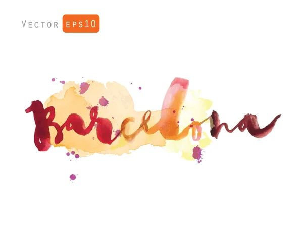 Barcelona suluboya kelime