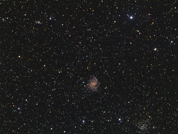 NGC 6946 и NGC 6939 — стоковое фото