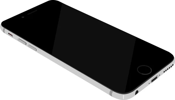 Smartphone aislado en blanco — Vector de stock