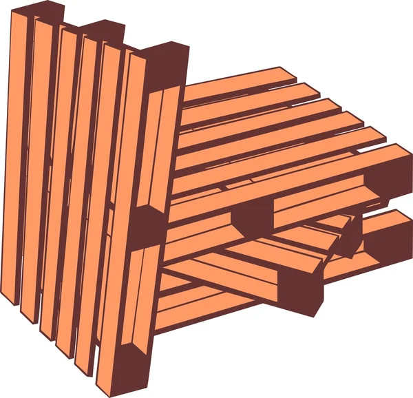 ᐈ Palet untuk vektor vectores de stock, ilustraciones tarimas de madera