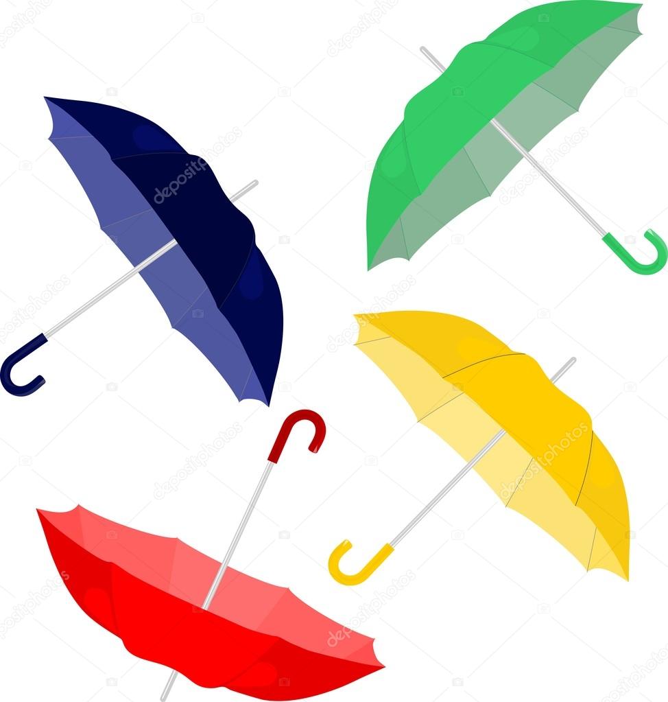 Colorfull umbrellas