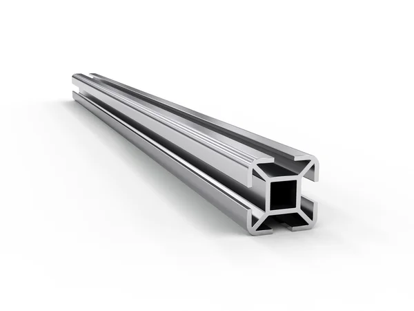 Profil aluminium — Zdjęcie stockowe
