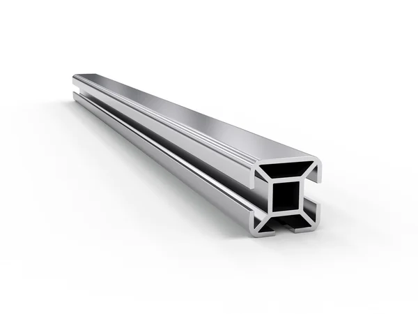 Profil aluminium — Zdjęcie stockowe