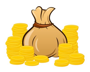 madeni para çuvalı