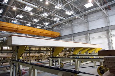 Ahşap ahşap işleme ve mobilya fabrikasında işleme için satır