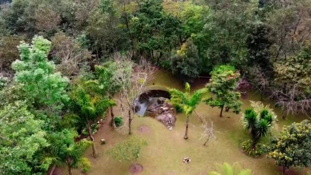 Jardín Centro Ecoturistico Medio Verde Naturaleza — Vídeos de Stock