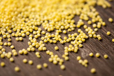 Sarı darı arka plan dokusu ve ayrıntıları - geleneksel yemek