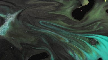 Yağlı boya çizgiler ve suluboya ile sıvı soyut arkaplan. Soyut akrilik resim.