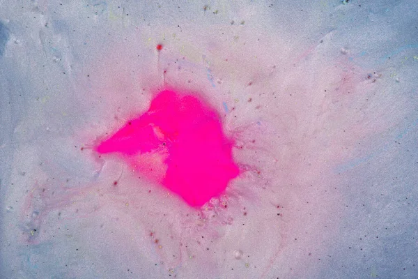 Ручная Роспись Фона Смешанными Розовыми Голубыми Красками — стоковое фото