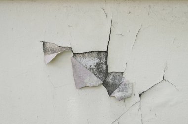 Yakın çekim dokusu soyut beyaz eski duvar arkaplanı, beton zemin