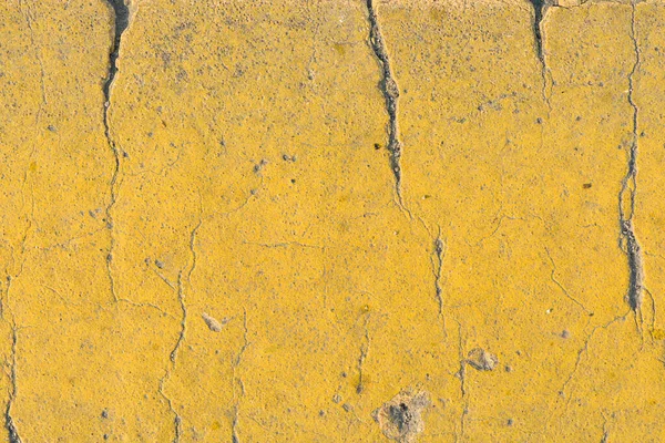 Primer Plano Textura Abstracto Amarillo Viejo Fondo Pared Piso Cemento — Foto de Stock