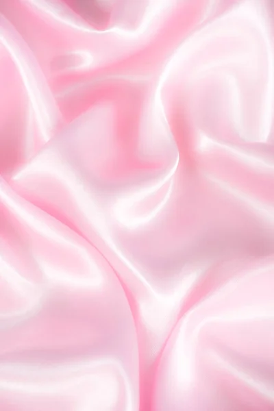 Абстрактний Фон Текстури Рожевої Шовкової Тканини Тканина Яка Хвиля Склади — стокове фото