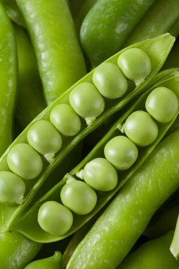 taze bezelye arkaplan dokusu üst görünümü