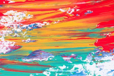 Elle çizilmiş yağlı boya. Soyut sanat arka plan. Tuval üzerine yağlıboya. Renk doku. 