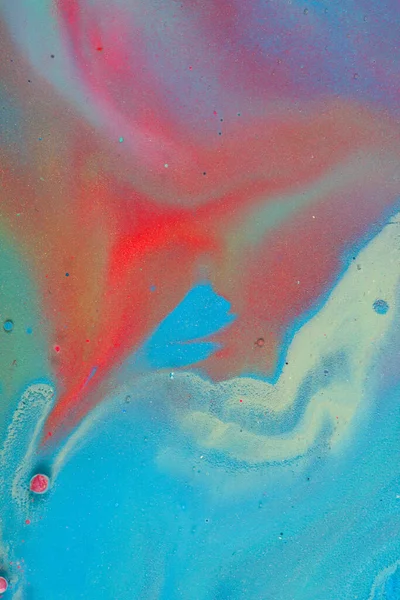 Цветной Абстрактный Жидкий Шаблон Фон Color Смешивания Красок — стоковое фото