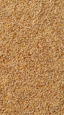 Soyulmamış darı arkaplanının yakın plan görüntüsü