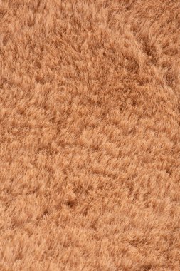 kahverengi pelüş kumaş dokusu arka plan, yumuşak sıcak maddenin arkaplan deseni
