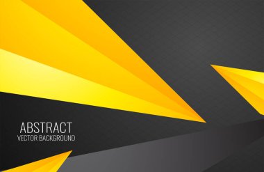 soyut sarı siyah geometrik şekiller arkaplan