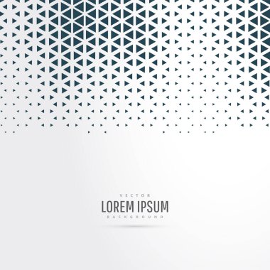 Yarım tonlu üçgen arkaplan