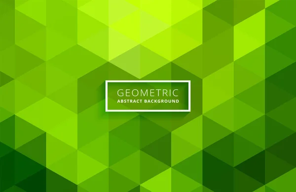 Groen Abstract Achtergrond Plat Ontwerp Modern Concept Met Tekstruimte Ontwerp — Stockvector