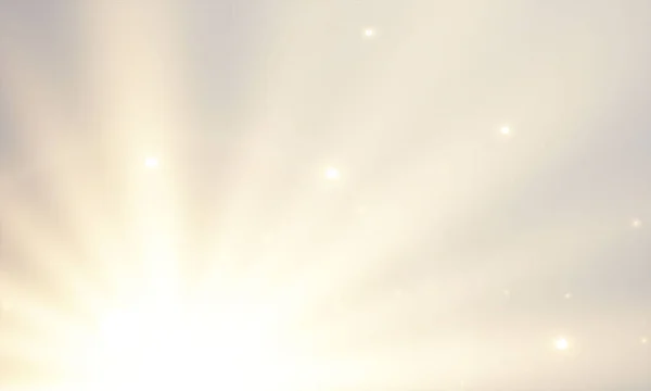 Fond Lumineux Avec Des Rayons Brillants — Image vectorielle