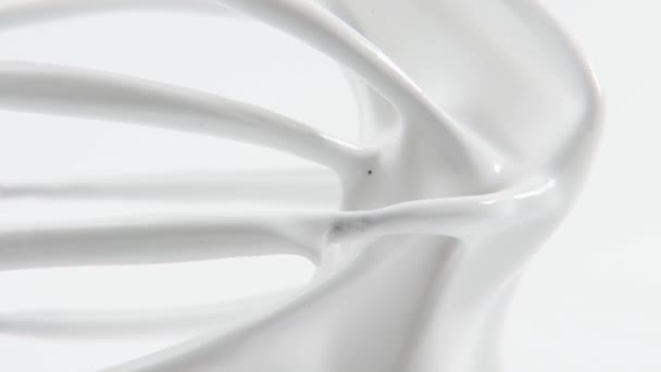 从食品搅拌机打浆机霜 — 图库视频影像