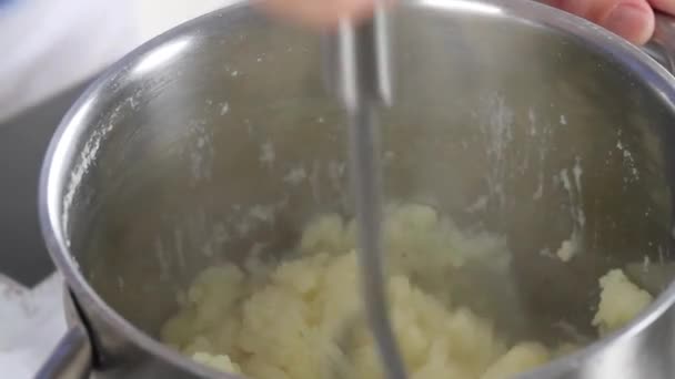 Purè di patate — Video Stock