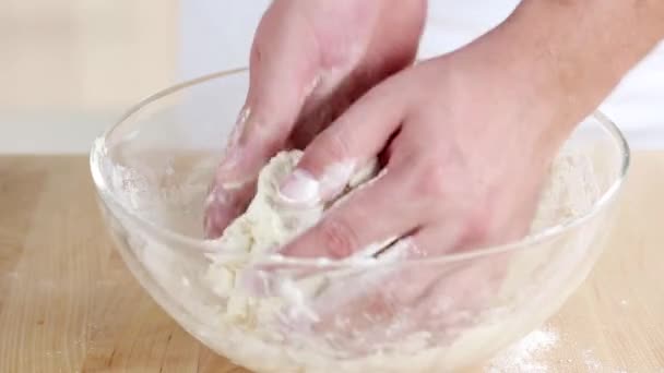 バターミルクのペストリー — ストック動画