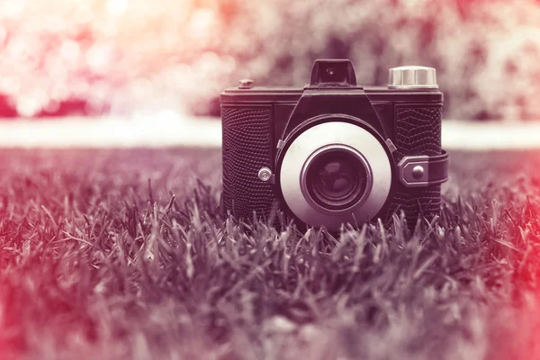 Vintage retro camera — Stock Photo, Image
