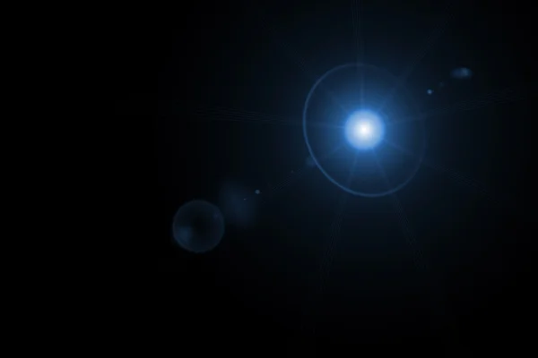Estrela, sol com brilho da lente . — Fotografia de Stock