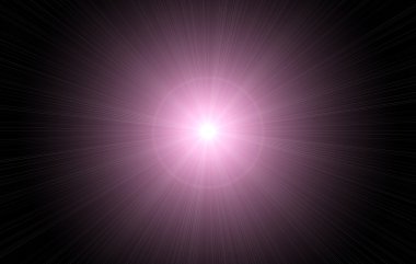 siyah arka plan üzerine yüksek kalite lensflare