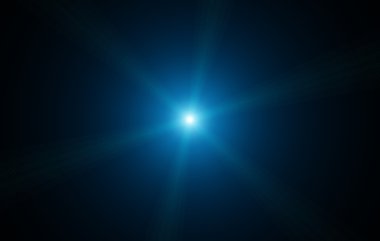 siyah arka plan üzerine yüksek kalite lensflare