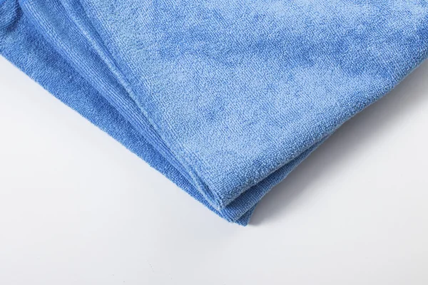 Microfiber towel for car wipe — Stock Photo, Image