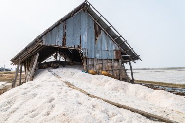 Tuz deposu için ambar