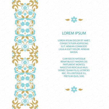 Tasarım şablonunun zarif öğe