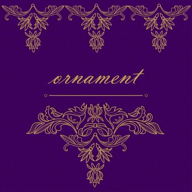 Ornate element for design