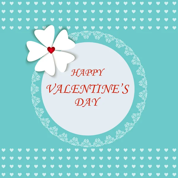 Fijne Valentijnsdag. — Stockvector