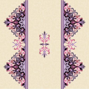 zarif arka plan ile süsleme.