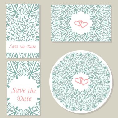 çiçek süsleme ile kart