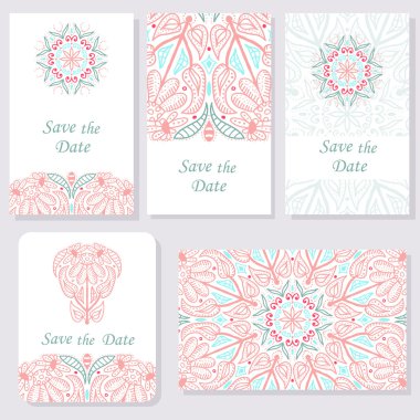 çiçek süsleme ile kart