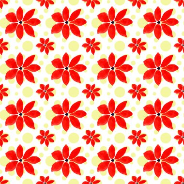 çiçek suluboya arka plan